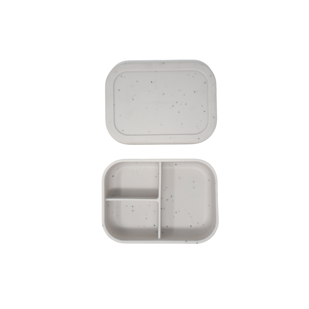 The Dearest Grey Silicone Bento Box Sprinkles