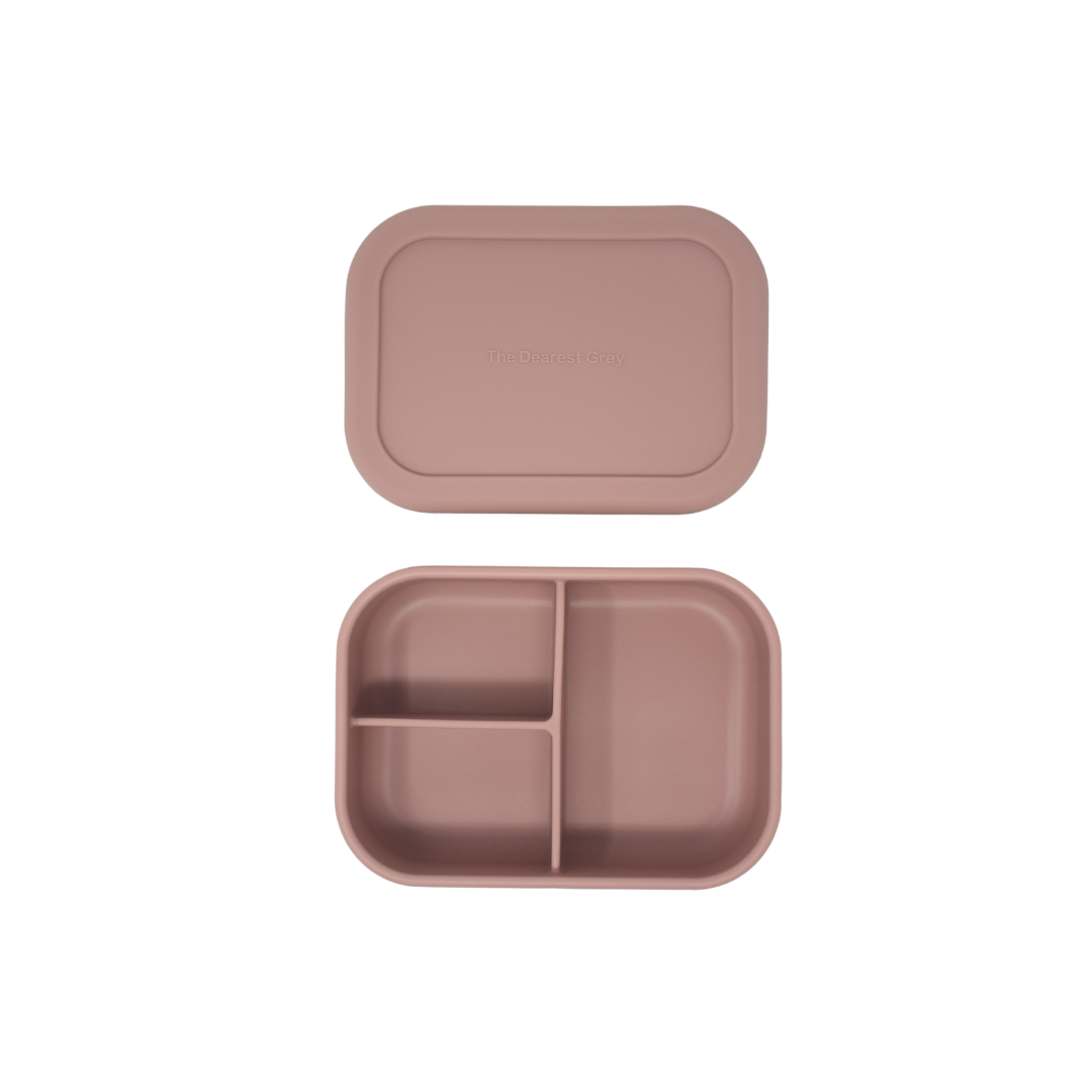 Ali + Oli - Leakproof Silicone Bento Box, Rose