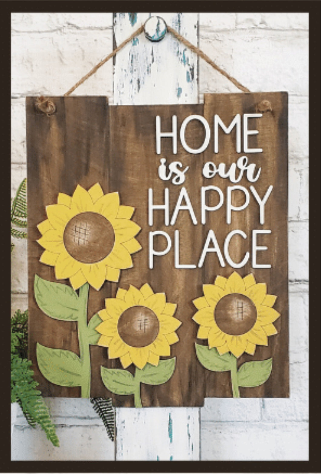 Home is our Happy Place - Paint a Sign Night 6.20.23
