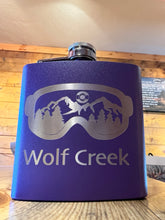 Load image into Gallery viewer, Goggles Wolf Creek Powder Coated Flask
