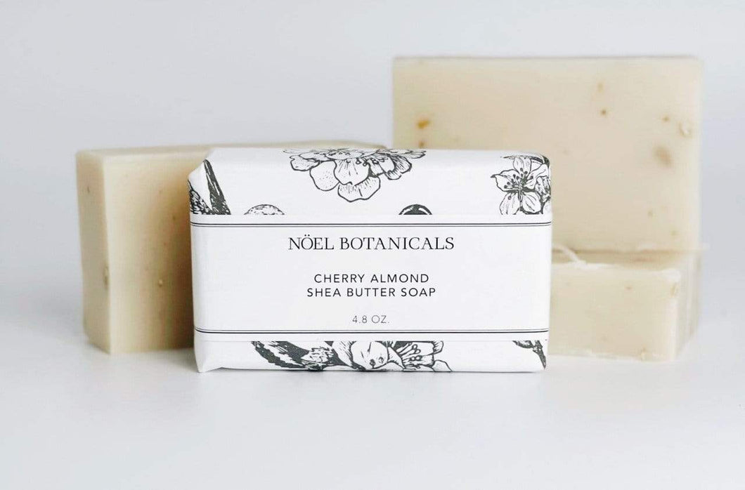 Cherry Almond Shea Butter Soap - Noel Botanicals