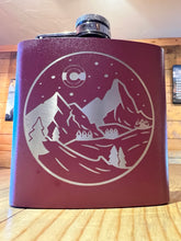 Load image into Gallery viewer, Colorado Moon Powder Coated Flask
