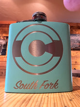 Load image into Gallery viewer, South Fork Colorado Powder Coated Flask
