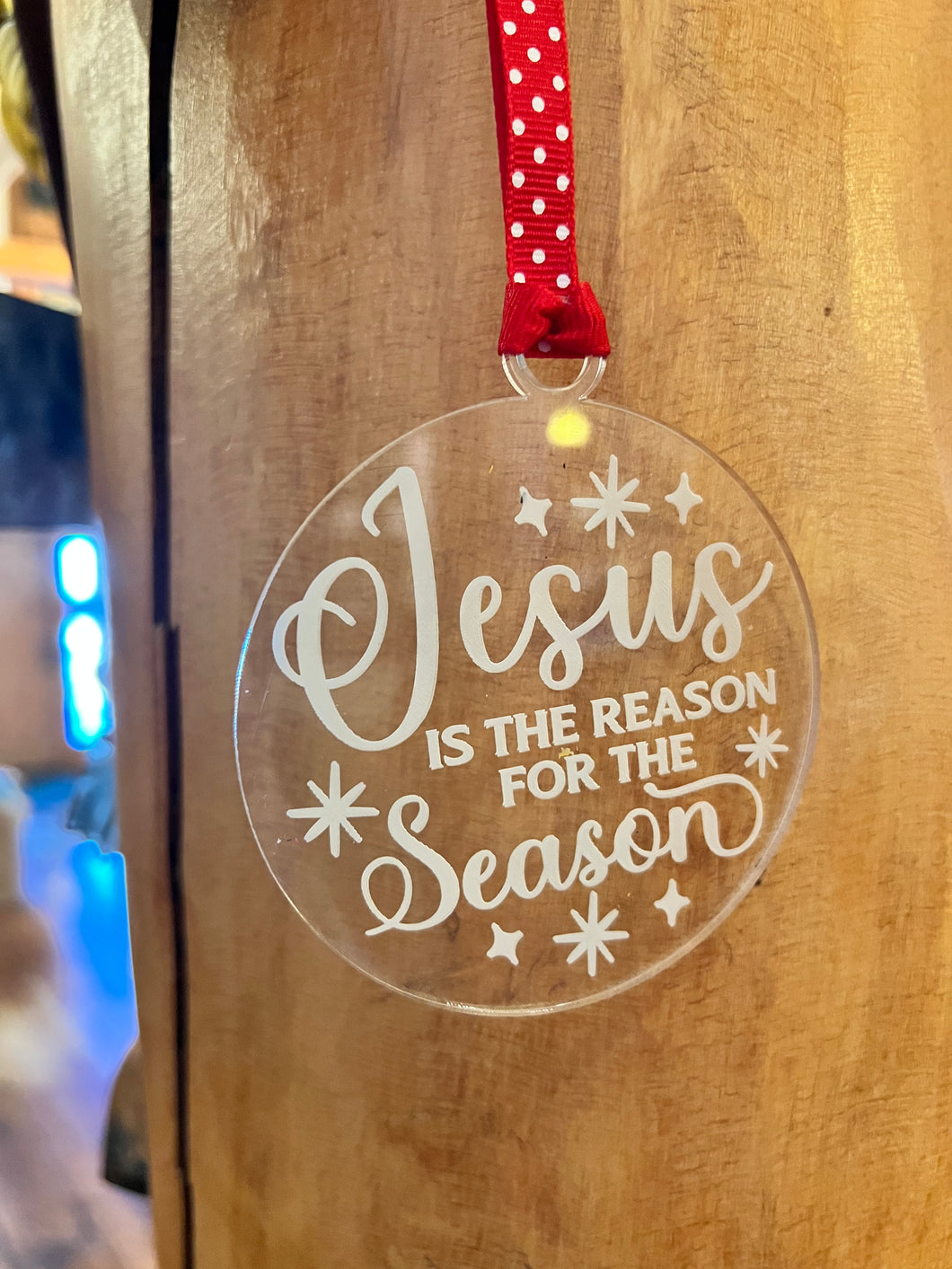 Jesus Is The Reason Ornament