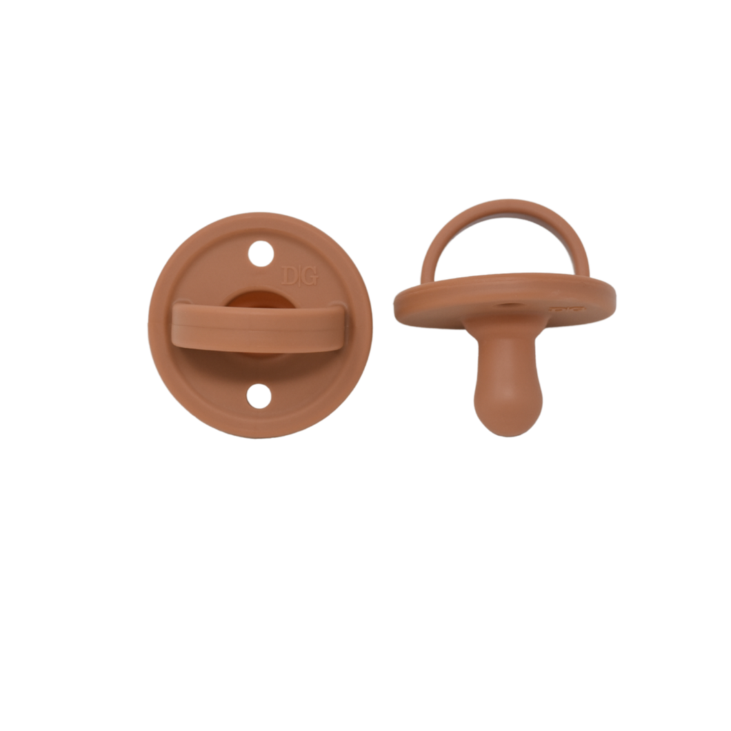 The Mod Pacifier | Natural Nipple | TerraCotta