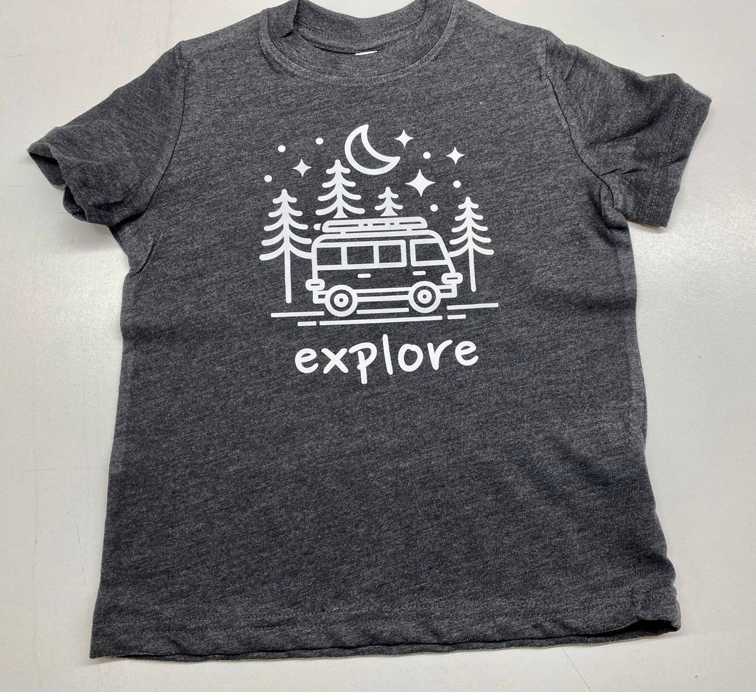 Explore Camper Van Tee shirt