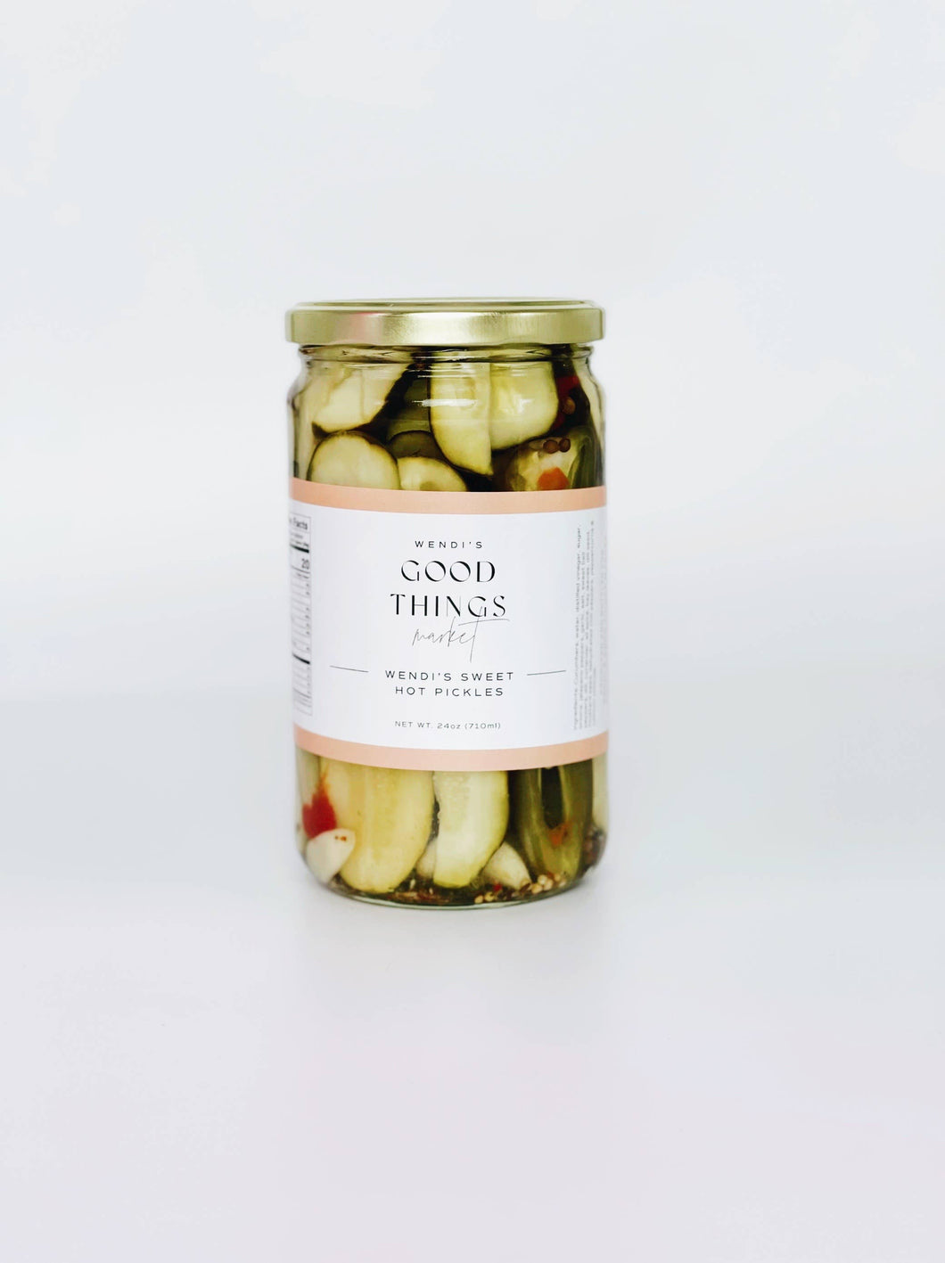 Wendi's Hot Sweet Pickles