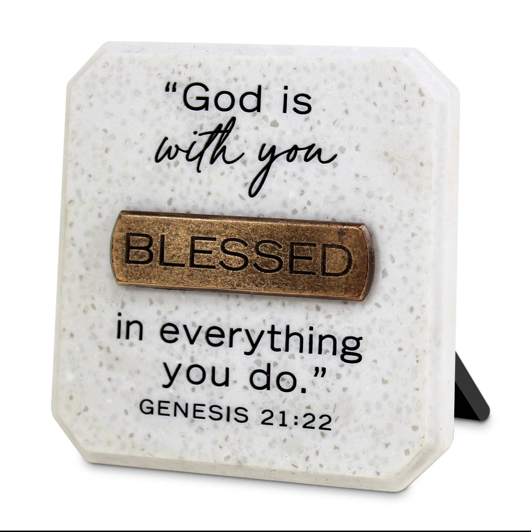 Blessed Tabletop Plaque