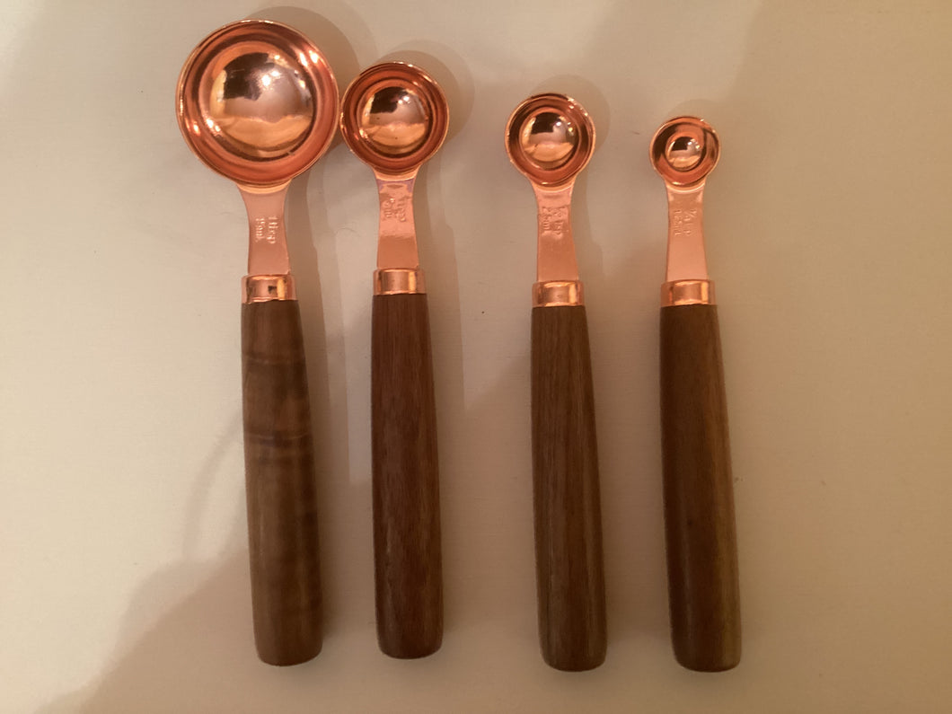Rose gold Stainless Steel measuring Spoons