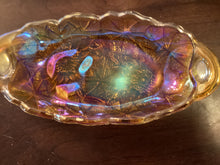 Load image into Gallery viewer, Marigold Carnival Glass Dish
