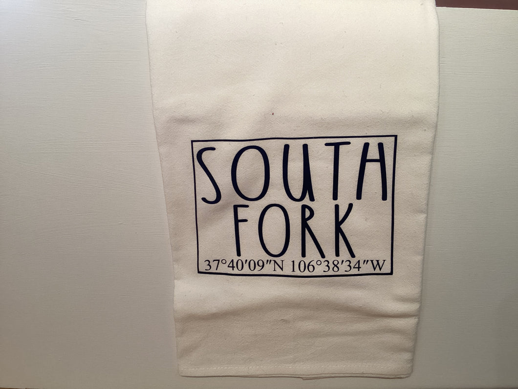 Large South Fork- Tea Towel
