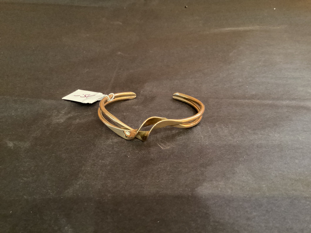 Copper 2 Wave Bracelet - 2nd Wind Creations